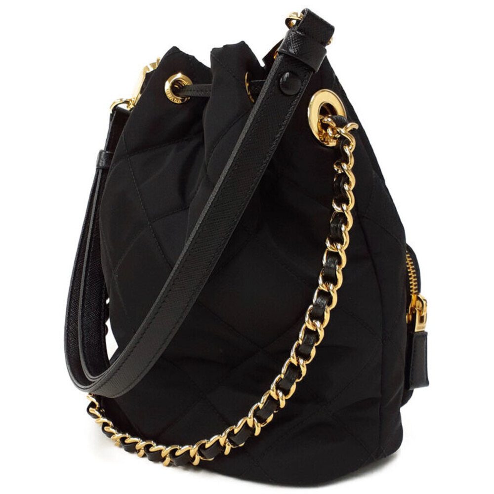 Prada Re Bag Black Duet Bucket